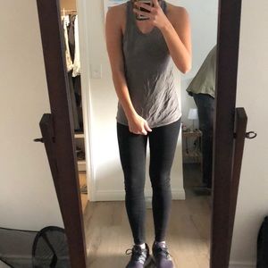 Alexander Wang Gray Razerback Tank